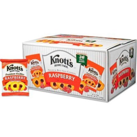 NABISCO Knott's Berry Farm® Premium Berry Jam Shortbread Cookies, Raspberry, 2 oz. Pack, 36/Carton BIS59636
